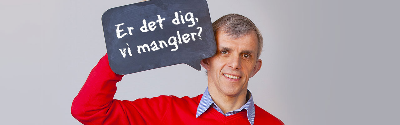 er det dig vi mangler