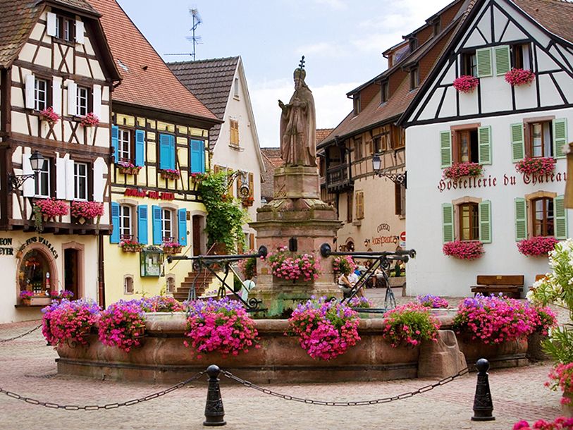 Vinferie i Alsace | Gourmetophold på historisk hotel i Colmar